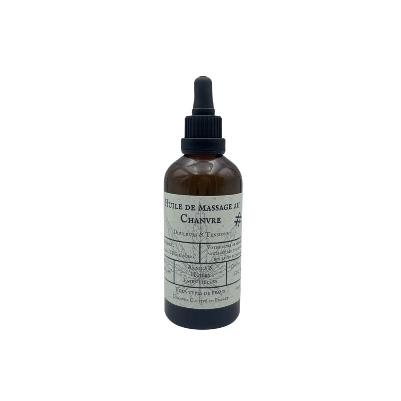HUILE DE MASSAGE CBD & CBG