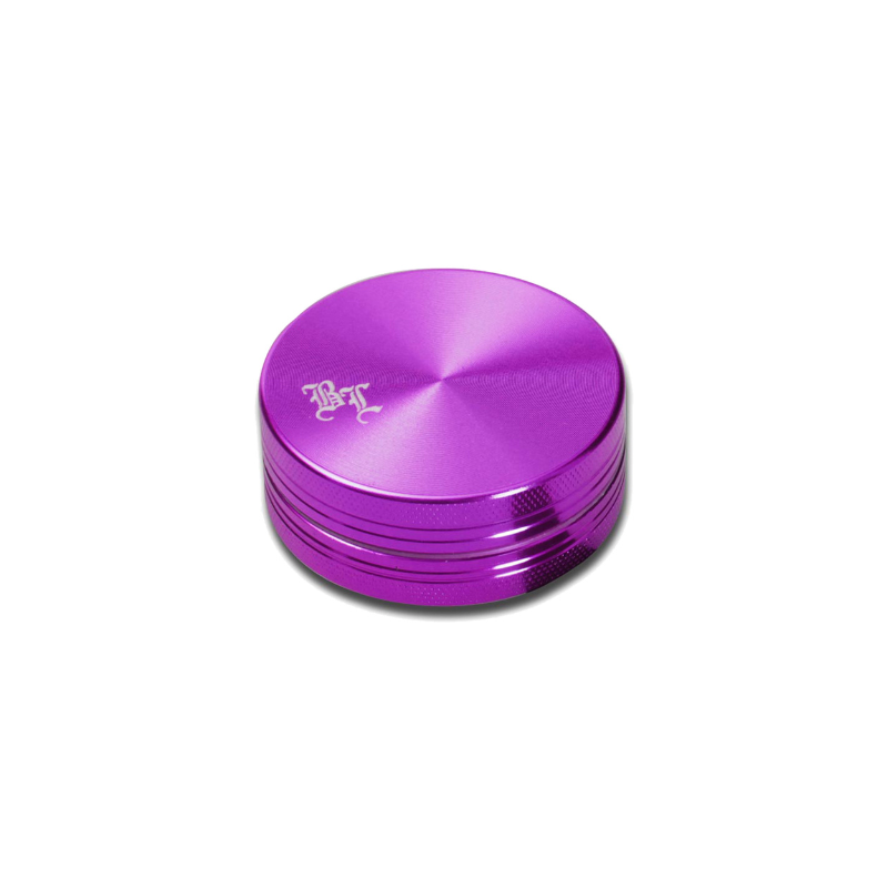 GRINDER BLACK LEAF 40mm 2 PARTIES